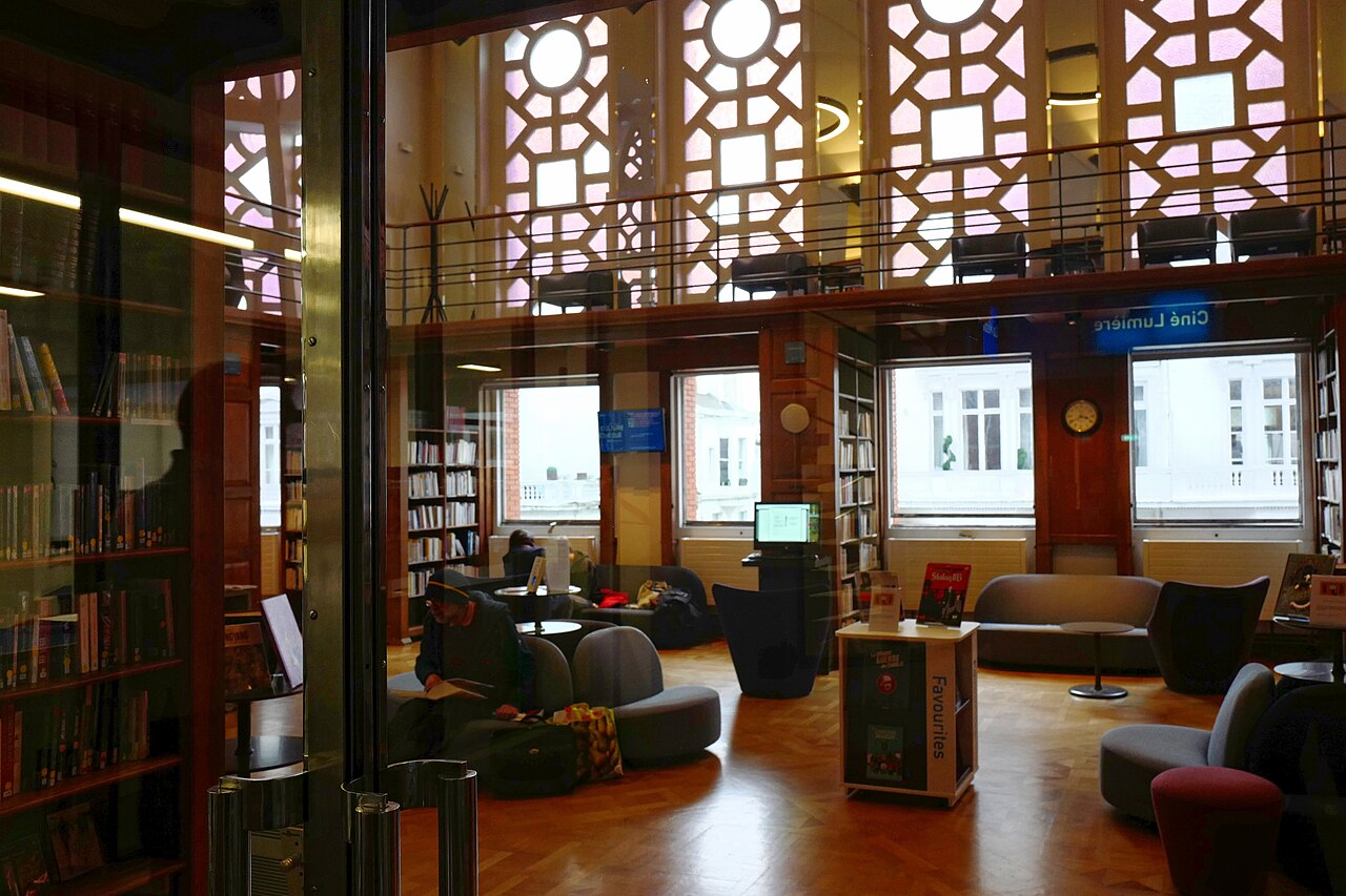 Ciné Lumière lounge, London Latino Film Festival venue; archival photograph. Photo:
