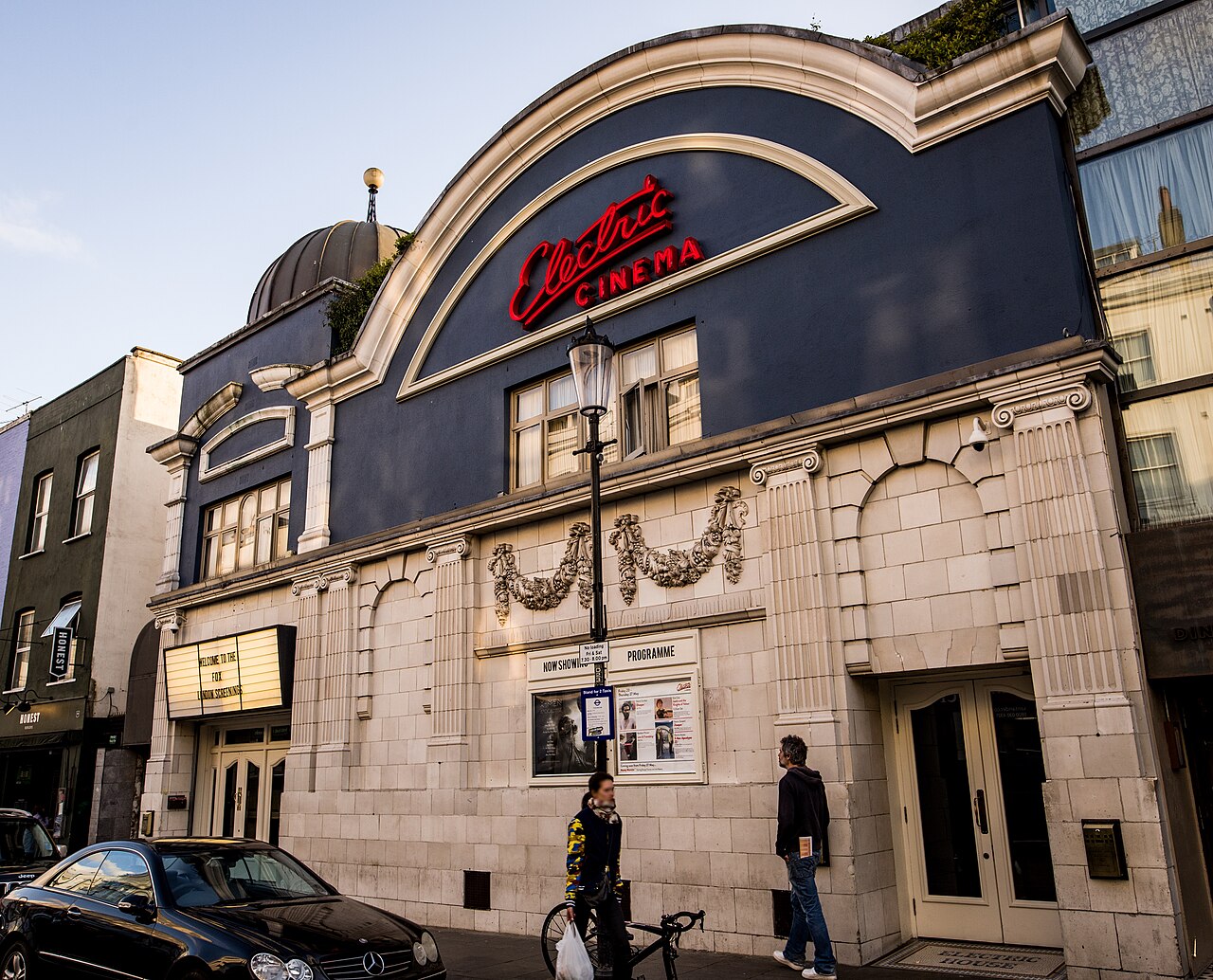 Electric Cinema, Notting Hill; contextual venue photograph, not a film location. Photo: