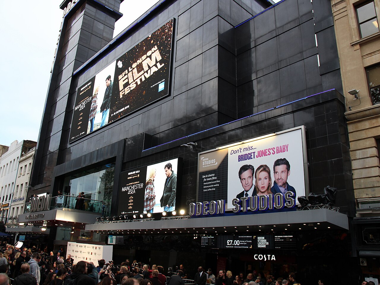BFI London Film Festival at Odeon Leicester Square, archival photograph. Photo: